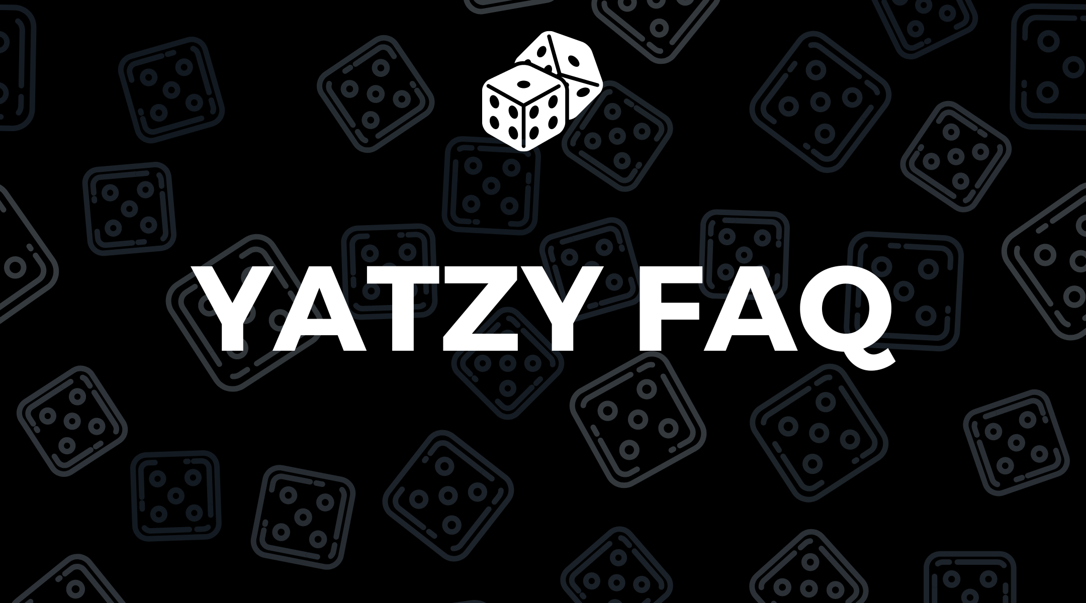 Yatzy regler FAQ