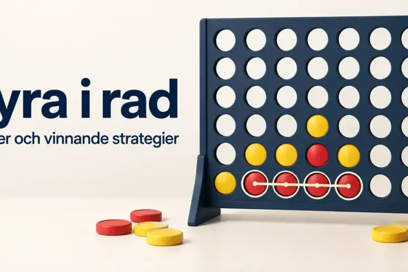 Fyra i rad – regler och vinnande strategier